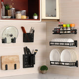 Stainless Steel Wall-mounted Kitchen Rack Hanging Chopping Block Holder, Chopping Block Holder