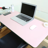 Multifunction Business PU Leather Mouse Pad Keyboard Pad Table Mat Computer Desk Mat, Size: 80 x 40cm, Size: 80 x 40cm(Black), Size: 80 x 40cm(Pink), Size: 80 x 40cm(Green), Size: 80 x 40cm(Sapphire Blue), Size: 80 x 40cm(Baby Blue)