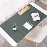 Multifunction Business PU Leather Mouse Pad Keyboard Pad Table Mat Computer Desk Mat, Size: 80 x 40cm, Size: 80 x 40cm(Black), Size: 80 x 40cm(Pink), Size: 80 x 40cm(Green), Size: 80 x 40cm(Sapphire Blue), Size: 80 x 40cm(Baby Blue)