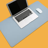 Multifunction Business PU Leather Mouse Pad Keyboard Pad Table Mat Computer Desk Mat, Size: 80 x 40cm, Size: 80 x 40cm(Black), Size: 80 x 40cm(Pink), Size: 80 x 40cm(Green), Size: 80 x 40cm(Sapphire Blue), Size: 80 x 40cm(Baby Blue)