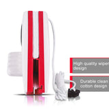 Useful Double Side Glass Wiper Cleaning Brushes Window Cleaner, Applicative Range: 5-12mm Glass, 5-12mm Glass Cleaner