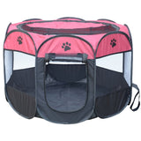 Fashion Oxford Cloth Waterproof Dog Tent Foldable Octagonal Outdoor Pet Fence, M, Size: 91 x 91 x 58cm, Size: M (Yellow), Size: M (Red), Size: M (Magenta), Size: M (Blue), Size: M (Coffee)