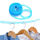 Windproof Clotheslines Ropes for Outdoor Indoor Home Travel Camping Laundry Drying Use, Length: 5m, 1333 Length: 5m