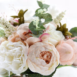 Wedding Holding Flower Bridal Bouquet Accessories Bridesmaid Party Wedding Decoration Supplies, Diameter: 24cm, D520