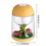 Imycoo WT602 2W Portable Mini Micro Landscape Design USB Charge Aromatherapy Air Humidifier with LED Colorful Light, Water Tank Capacity: 180ml, DC 5V