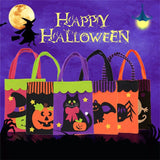 Halloween Decoration Creative Cartoon Candy Gift Square Tote for Children, Random Style Delivery, Cartoon Candy Tote