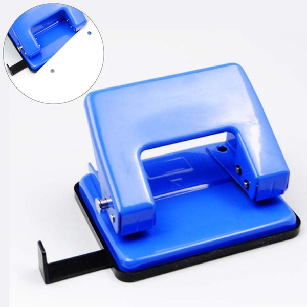 Fashion Portable Mini Office School Double Hole Punching Machine Manual Drilling