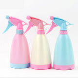 Small Watering Can Irrigation Tools Sowing Nursery Spray Bottle Hand Pressure Pouring Pot with Adjustable Nozzle,Random Color Delivery,Capacity:400ml, Watering Pot 4