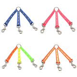 TPU Material Pet Dogs 3 in 1 Tangle-free Traction Rope Double Pet Dog Walking Leash, Length: 25 cm, 3 in 1 (Blue), 3 in 1 (Orange), 3 in 1 (Pink)