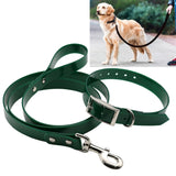 TPU Material Traction Belt Pet Dogs Collar Telescopic Dog Traction Rope with Dog Leash Handle, Size: S, Rope Length: 120 cm, Collar Size: 40 cm