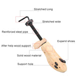 Pine Wood Unisex Fixed Fits Support Stretcher Shaper Shoes Expander , Size: S（34-37Yards）, Size: S（34-37Yards）