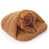 Slipper Shape Polar Fleece Warm Thicken Pet Dogs Cats House Size: L, 58×68×32cm, Size: L