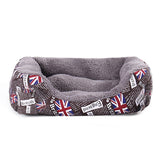 National Flag Four Seasons Genuine Warm Pet Dog Kennel Mat, Size: L, 66×50×14cm, Size: L, 66×50×14cm