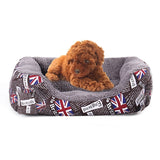 National Flag Four Seasons Genuine Warm Pet Dog Kennel Mat Pet Bed, Size: M, 54×42×12cm, Size: M, 54×42×12cm