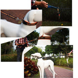 Pet Dogs Nylon Night Reflective Breathable Handheld Traction Lead Leash, Size: S, Adjustable Range: 2.0*(100-140cm), Size: S, Adjustable Range: 2.0*(100-140cm)