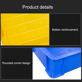 Thick Multi-function Material Box Brand New Flat Plastic Parts Box Tool Box, Size: 15.6cm x 10.1cm x 5.3cm, 15.6cm x 10.1cm x 5.3cm