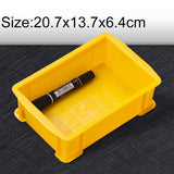 Thick Multi-function Material Box Brand New Flat Plastic Parts Box Tool Box, Size: 20.7cm x 13.7cm x 6.4cm, 20.7cm x 13.7cm x 6.4cm