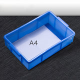 Thick Multi-function Material Box Brand New Flat Plastic Parts Box Tool Box, Size: 38.3cm x 24.2cm x 9.8cm, 38.3cm x 24.2cm x 9.8cm