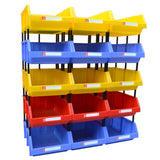 Thickened Oblique Plastic Box Combined Parts Box Material Box, Random Color Delivery, Size: 18cm X 12cm X 8cm, 18cm X 12cm X 8cm