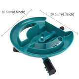 Garden Automatic Rotating Nozzle 360 Degree Rotary Automatic Sprinkler Garden Lawn Watering Nozzle Irrigation Nozzle with 1/2 inch Water Hose Connector, With 1/2 inch Water Hose Connector