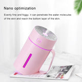 ML-S2 Water Cup Shape Intelligent Mute LED Night Light Atomized Humidifier Air humidification Machine