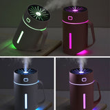 ML-S2 Water Cup Shape Intelligent Mute LED Night Light Atomized Humidifier Air humidification Machine