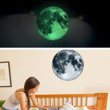 Fluorescent Moon Wall Stickers Halloween Wall Stickers Bedroom Living room Decorative Wall Stickers, Fluorescent Moon  Pink, Fluorescent Moon  Grey, Fluorescent Moon  Yellow