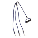 Pet Dog Nylon 3 in 1 Traction Rope Pet Walking Leads With Handle, Length: 124cm, 3 in 1 Traction 124cm Blue, 3 in 1 Traction  124cm Magenta