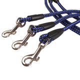 Pet Dog Nylon 3 in 1 Traction Rope Pet Walking Leads With Handle, Length: 124cm, 3 in 1 Traction 124cm Blue, 3 in 1 Traction  124cm Magenta