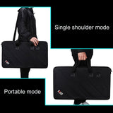 BUBM Portable Digital Controller Storage Bag DJ Disc Package, Size M: 59.5x38.5x8.5cm, Size M: 59.5x38.5x8.5cm