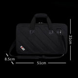 BUBM Portable Digital Controller Storage Bag DJ Disc Package, Size S: 51x31x8.5cm, Size S: 51x31x8.5cm