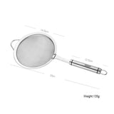 SSGP Stainless Steel Filter Fine Mesh Strainer Juice Colander, Length: 35cm, Length: 35cm