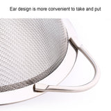 SSGP Stainless Steel Filter Fine Mesh Strainer Juice Colander, Length: 28.5cm