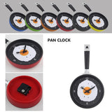 Fried Egg Pan Shape Creative Living Room Decorative Wall Clock