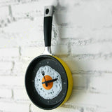 Fried Egg Pan Shape Creative Living Room Decorative Wall Clock