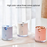 WT-H16 USB Charging Water Pattern Atomizing Humidifier with Colorful Night Lights, Water Tank Capacity: 300mL