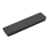 Simple Wardrobe Slotted Scrub Handle Concealed Recessed Drawer Invisible Handle, Hole Distance：160mm, 160mm