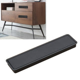 Simple Wardrobe Slotted Scrub Handle Concealed Recessed Drawer Invisible Handle, Hole Distance：160mm, 160mm