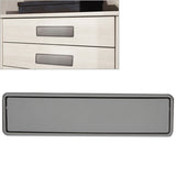 Simple Wardrobe Slotted Scrub Handle Concealed Recessed Drawer Invisible Handle, Hole Distance：160mm, 160mm