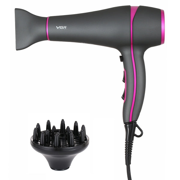 VGR V-402 2200W Household Negative Ion Hair Dryers with 6 Gear Adjustment, Plug Type: EU Plug, V-402