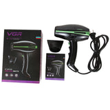 VGR V-406 2200W Negative Ion Hair Dryers with 6 Gear Adjustment, Plug Type: EU Plug, V-406