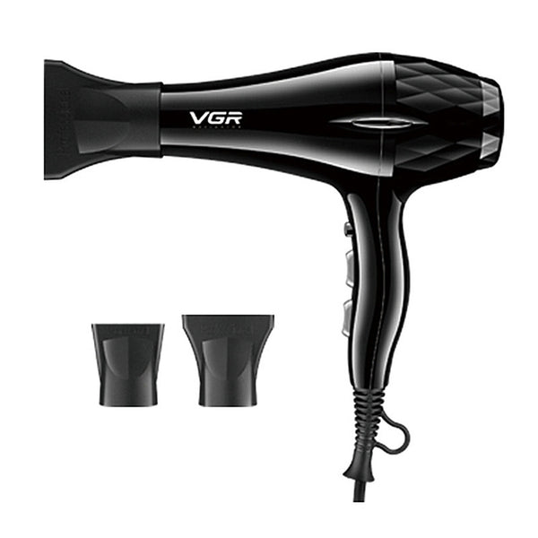 VGR V-413 2200W Negative Ion Hair Dryers with 6 Gear Adjustment, Plug Type: EU Plug, V-413 (Black), V-413 (White)