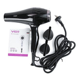 VGR V-413 2200W Negative Ion Hair Dryers with 6 Gear Adjustment, Plug Type: EU Plug, V-413 (Black), V-413 (White)