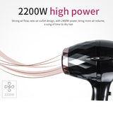 VGR V-413 2200W Negative Ion Hair Dryers with 6 Gear Adjustment, Plug Type: EU Plug, V-413 (Black), V-413 (White)