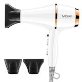 VGR V-414 2200W Negative Ion Hair Dryers with 6 Gear Adjustment, Plug Type: EU Plug, V-414 (Black), V-414 (White)