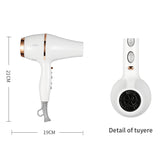 VGR V-414 2200W Negative Ion Hair Dryers with 6 Gear Adjustment, Plug Type: EU Plug, V-414 (Black), V-414 (White)