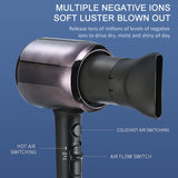 VGR V-418 2000W Negative Ion Hair Dryers with 6 Gear Adjustment, Plug Type: EU Plug, V-418