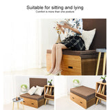 Creative Folding Single Bed, Size: Width: 200x90cm, Size: Width: 200x90cm (Grey), Size: Width: 200x90cm (Brown)