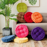 Thickened Round Computer Chair Cushion Floor Mat for Office Classroom Home, Size:43x43cm