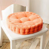 Thickened Round Computer Chair Cushion Floor Mat for Office Classroom Home, Size:43x43cm